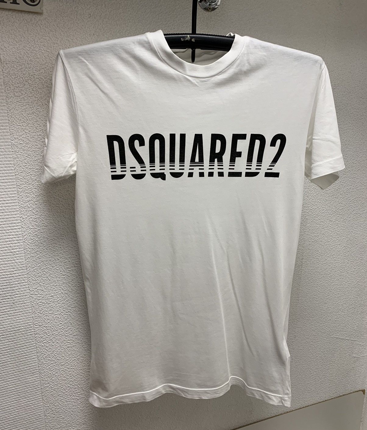 Dsquared dsquared2 big logo white t-shirt M sz