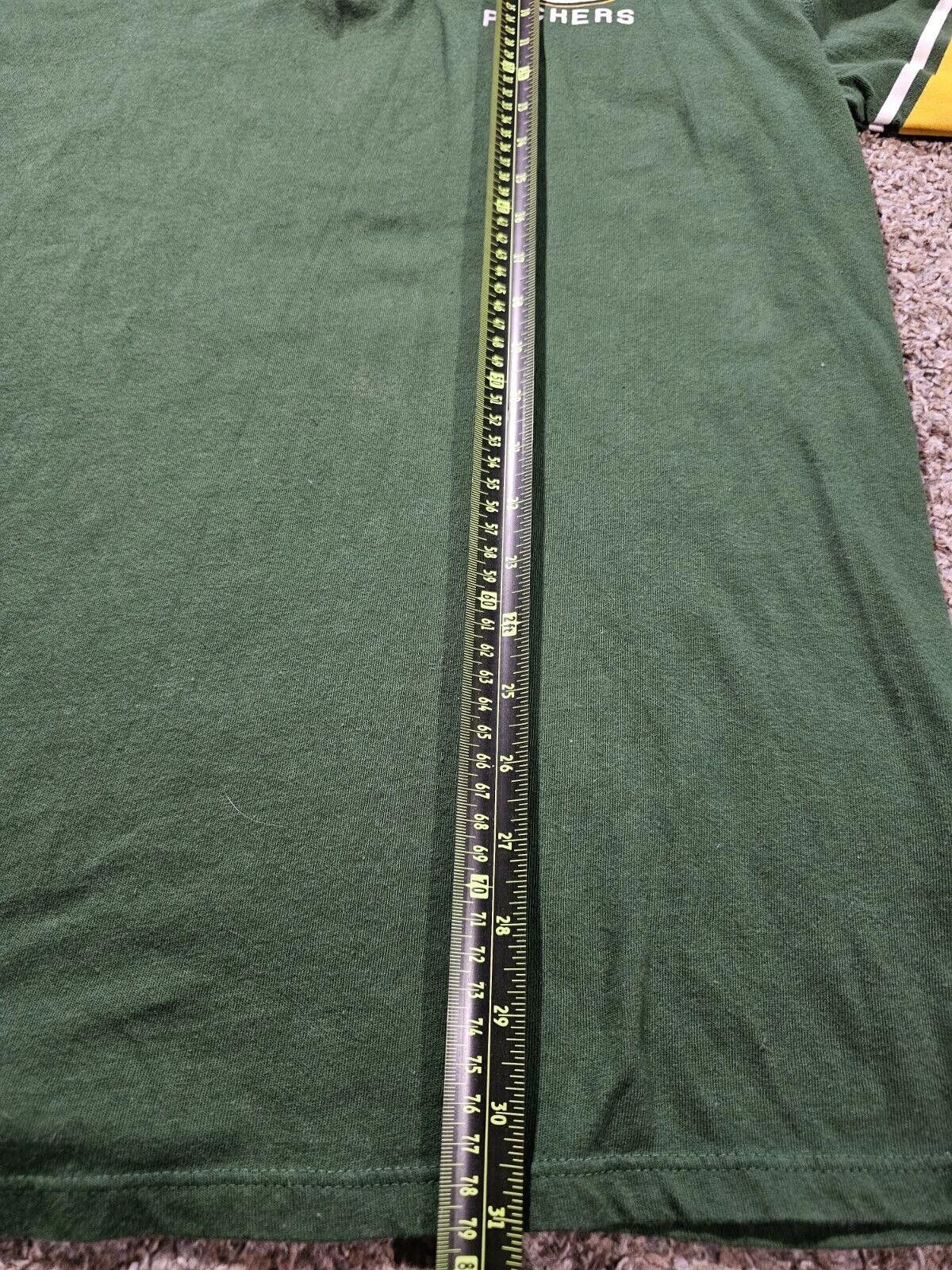 Designer Green Bay Packers 3 button LS henley XL shirt Junk food Size ONE SIZE - 5 Thumbnail