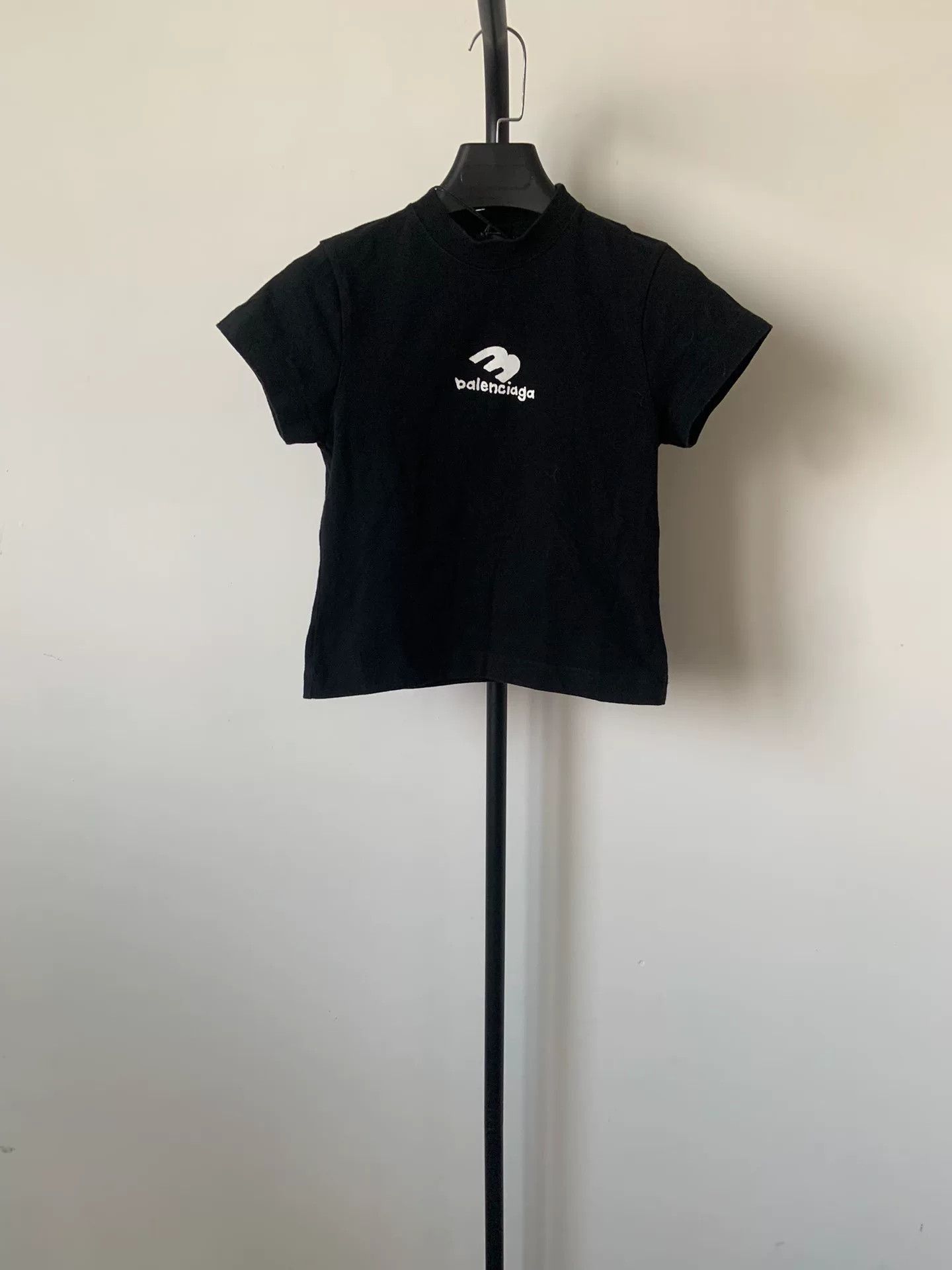 Balenciaga Balenciaga Logo Print Short Sleeve T-Shirt Size M / US 6-8 / IT 42-44 - 1 Thumbnail
