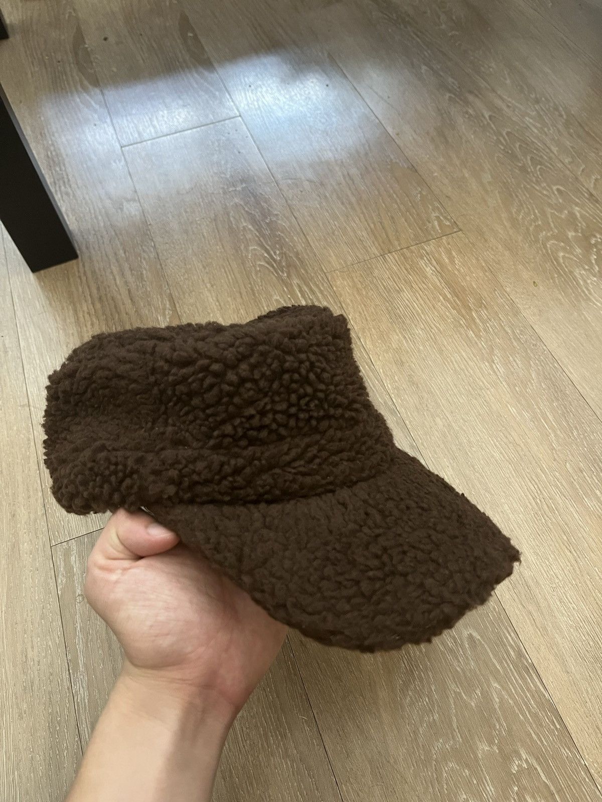 image of Safety Bear Safetybear Hat in Brown, Men's