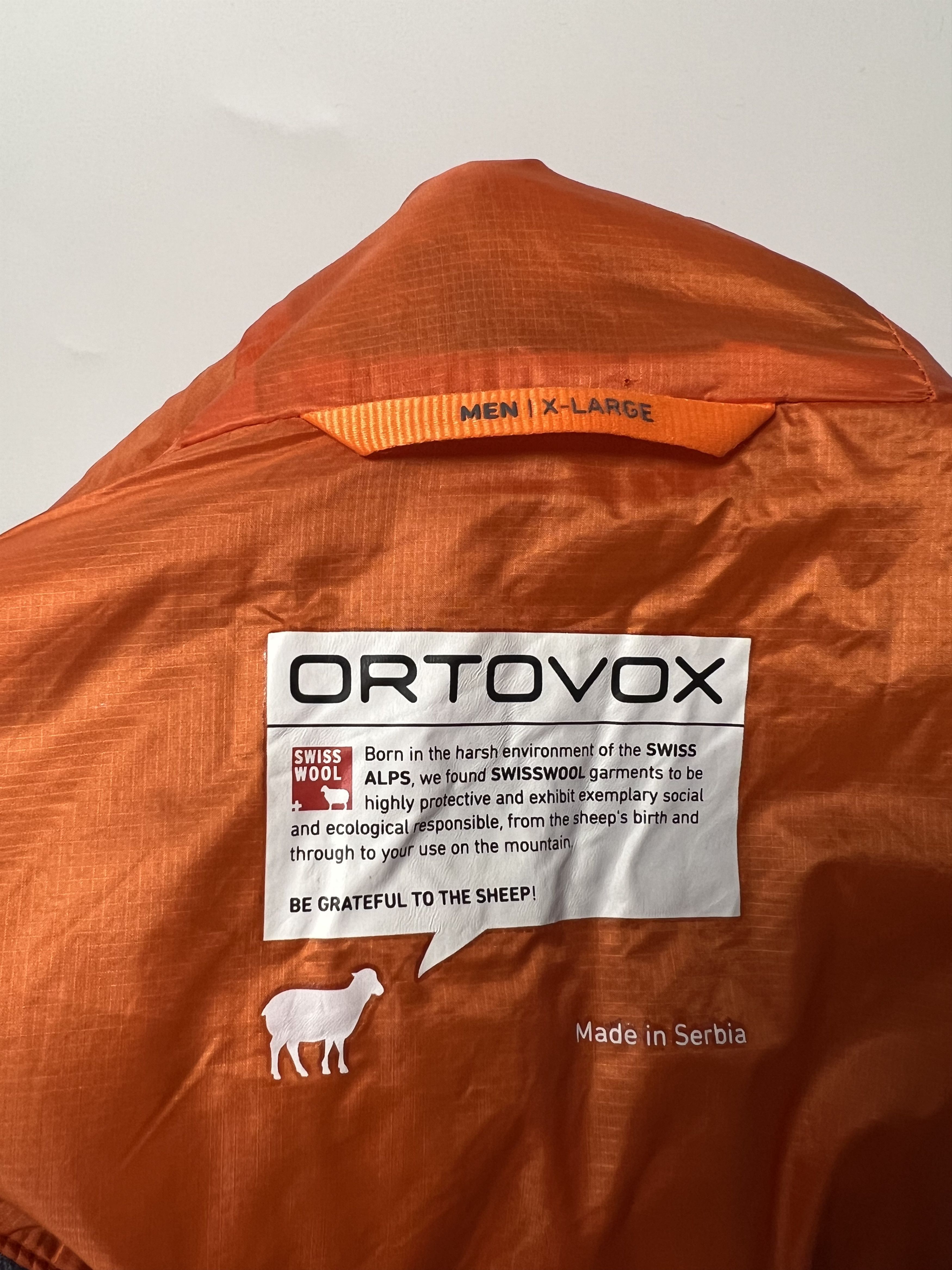 ORTOVOX Ortovox Swisswool Merino Wool Full Zip Hooded Jacket Outdoor Size US XL / EU 56 / 4 - 19 Thumbnail