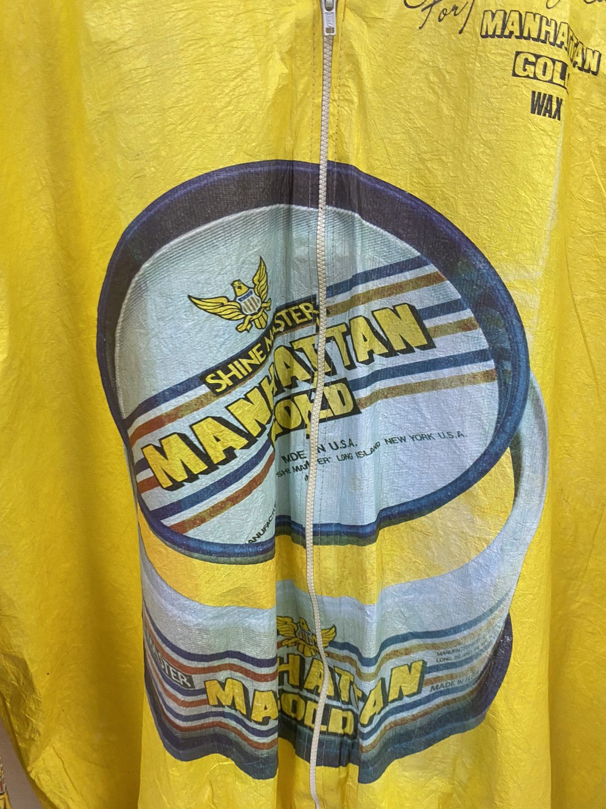 Vintage Vtg Shine Master Manhattan Gold Size US XL / EU 56 / 4 - 7 Thumbnail