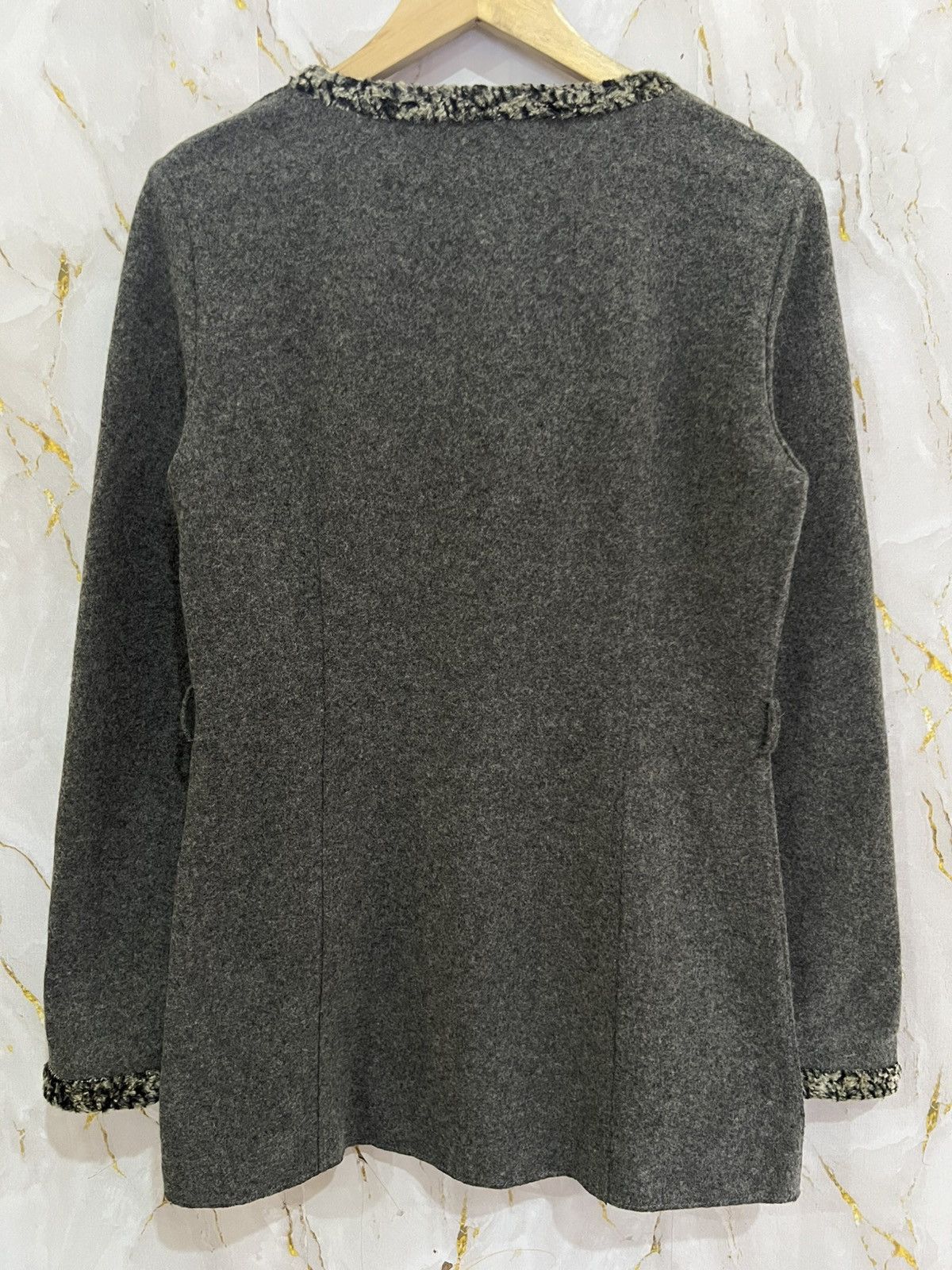 Designer Vintage Mariella Burani Jacket Made in Italy Size M / US 6-8 / IT 42-44 - 2 Thumbnail