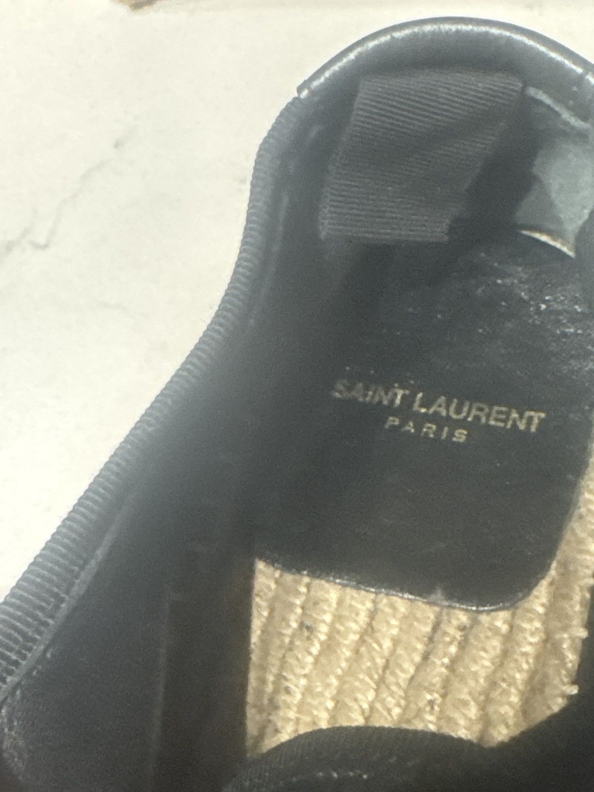 Yves Saint Laurent Saint Laurent Paris Floral Espadrille Lace-Up Flats Size US 9.5 / IT 39.5 - 9 Thumbnail