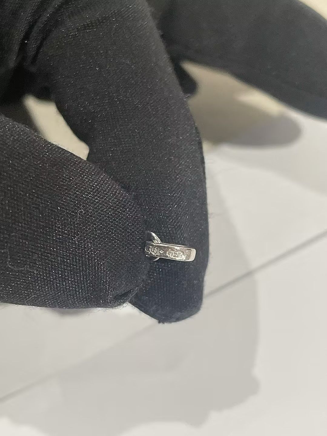 Chrome Hearts Chrome Hearts 18K White Gold Blue Sapphire Babyfat Charm Size ONE SIZE - 9 Thumbnail