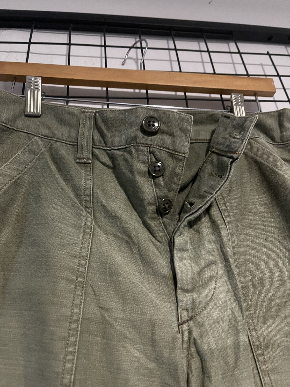 Freewheelers FREEWHEELERS M-1942 MILITARY-STYLE TROUSER Size US 30 / EU 46 - 3 Thumbnail