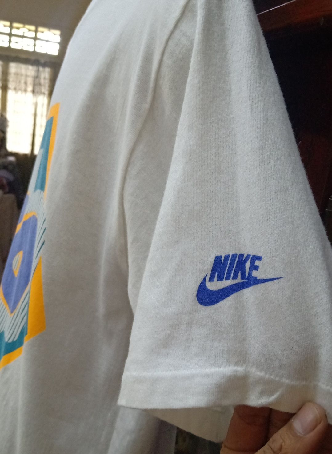 Nike × Vintage Vintage 90s NIKE Bo Jackson T-shirt Size US M / EU 48-50 / 2 - 2 Thumbnail
