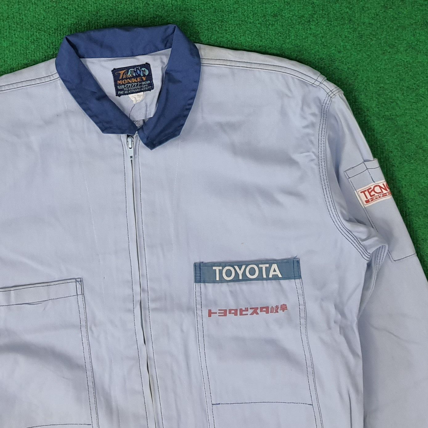 Japanese Brand Vintage Toyota Tecno Japan Motorsports Coverall C260N3 Size US M / EU 48-50 / 2 - 3 Thumbnail