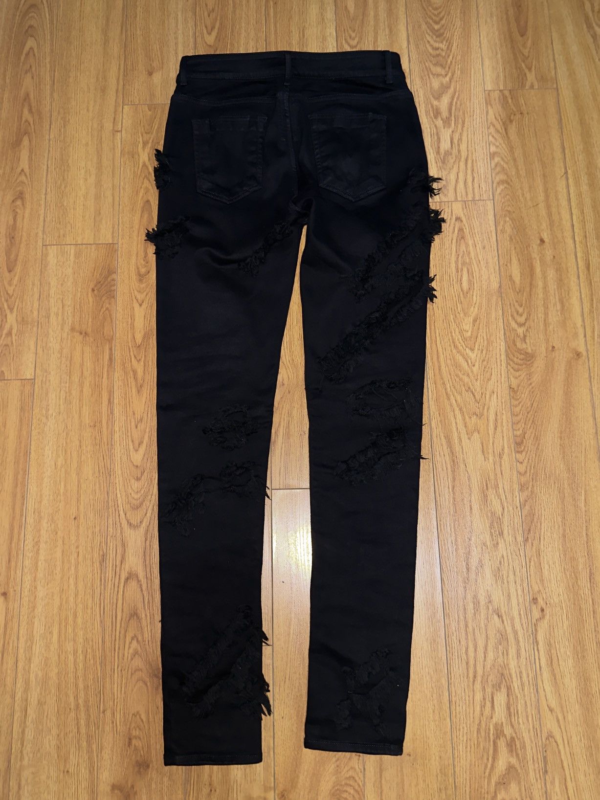 Rick Owens Rick Owens Slashed Detroit Jeans Size US 28 / EU 44 - 2 Thumbnail