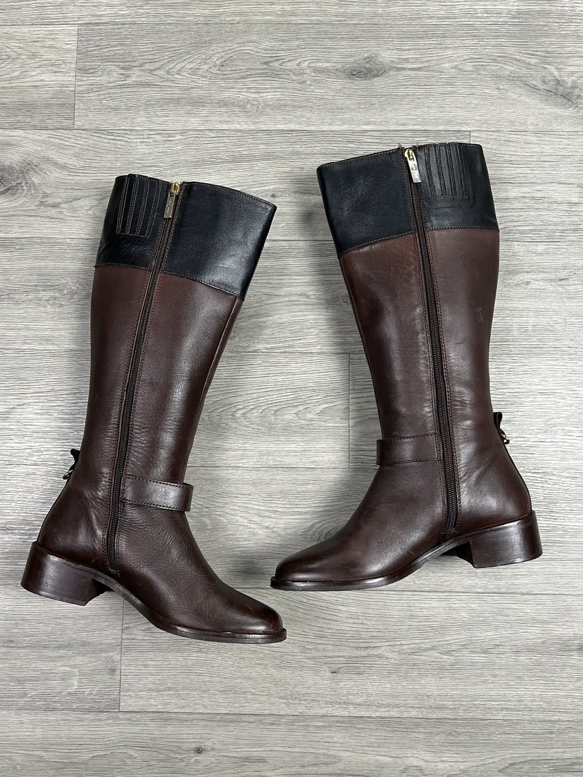 Jasper Conran JASPER CONRAN CHAINED LEATHER BOOTS UK 5 Size US 7.5 / IT 37.5 - 5 Thumbnail