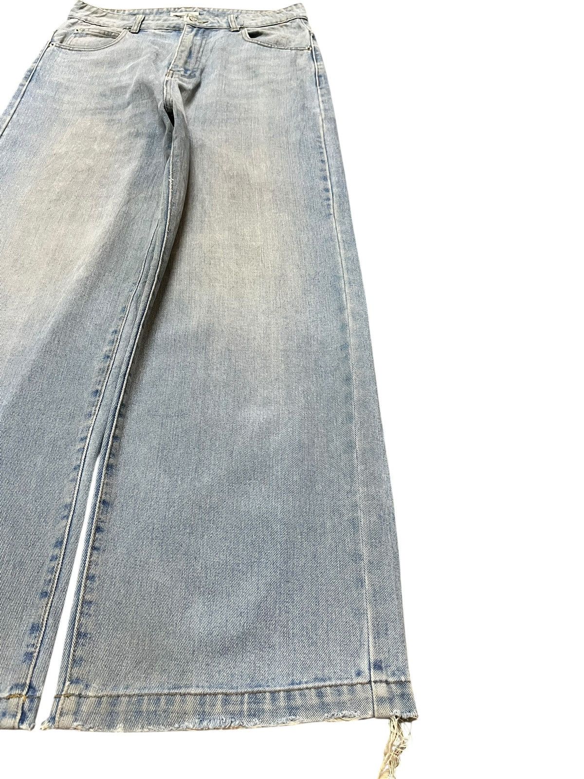 JB Classics Vintage Classic Elf Baggy Wide Leg Skater Oily Denim Size US 30 / EU 46 - 5 Thumbnail