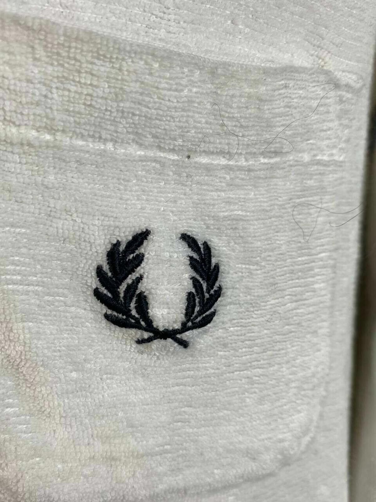 Fred Perry Men Fred Perry Reissues White Full Zip Sweater Size S Size US S / EU 44-46 / 1 - 6 Thumbnail