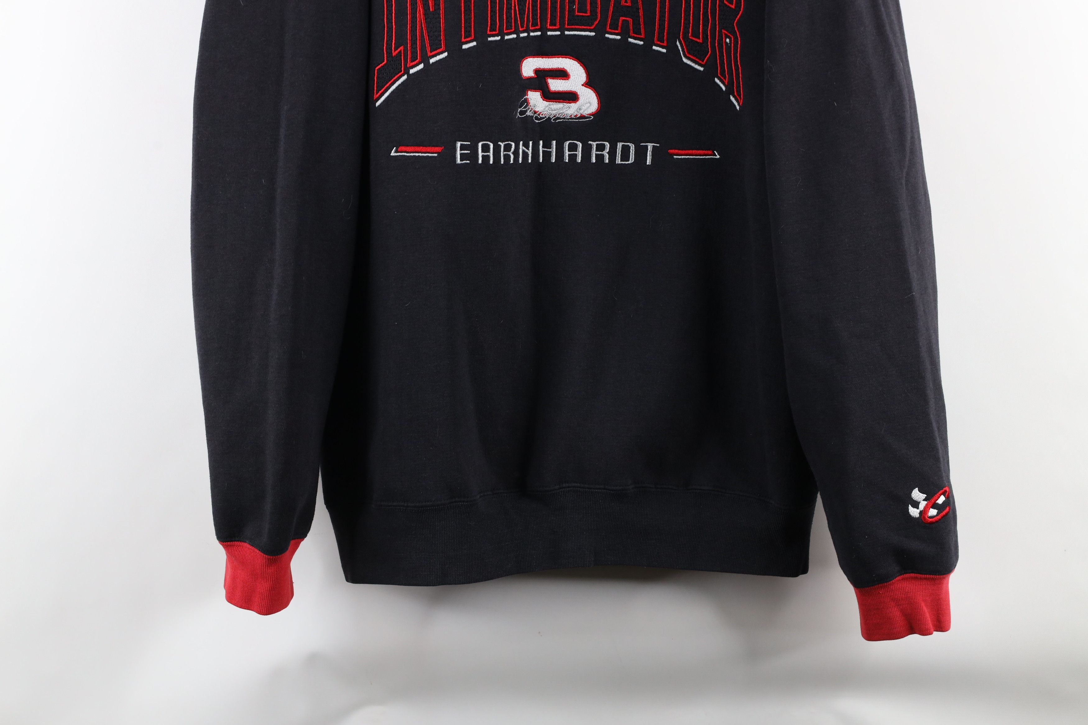 Vintage Vintage 90s Nascar Out Dale Earnhardt Racing Sweatshirt Size US L / EU 52-54 / 3 - 3 Thumbnail