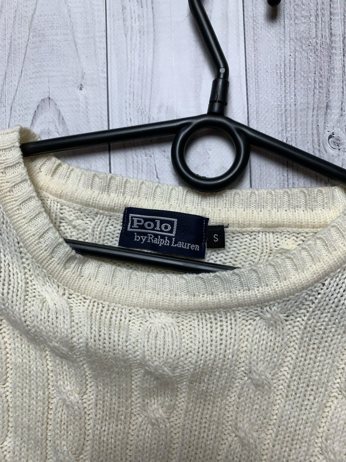 Polo Ralph Lauren × Vintage Vintage polo Ralph Lauren sweater knitted size S logo Size US S / EU 44-46 / 1 - 4 Thumbnail
