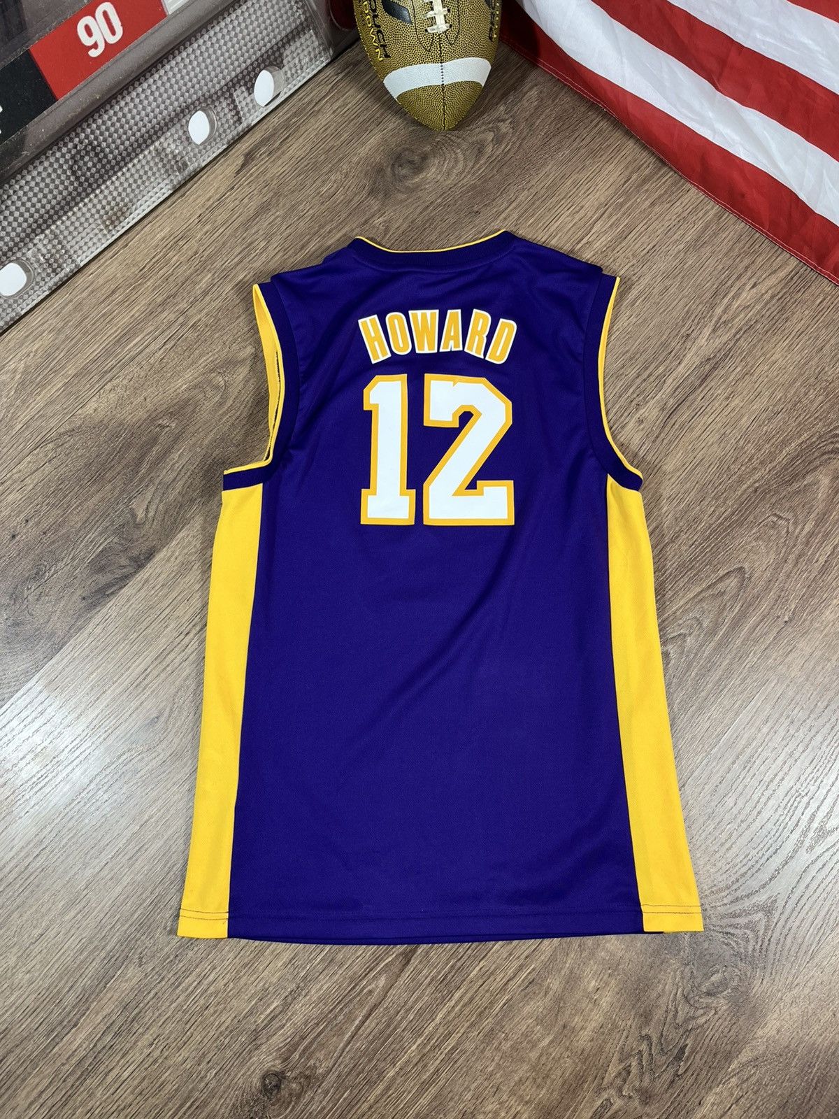 NBA Howard NBA Lakers Adidas Basketball 🏀 Jersey Size US S / EU 44-46 / 1 - 1 Thumbnail