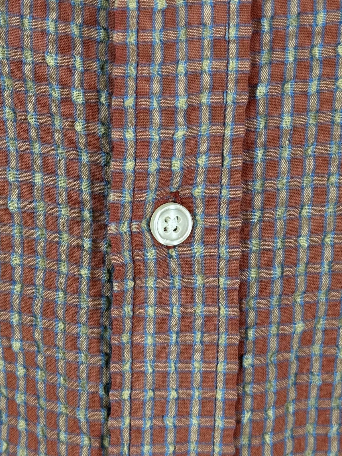 Kangol Kangol England Mini Check Flannel Shirt Short Sleeve Size US L / EU 52-54 / 3 - 9 Thumbnail