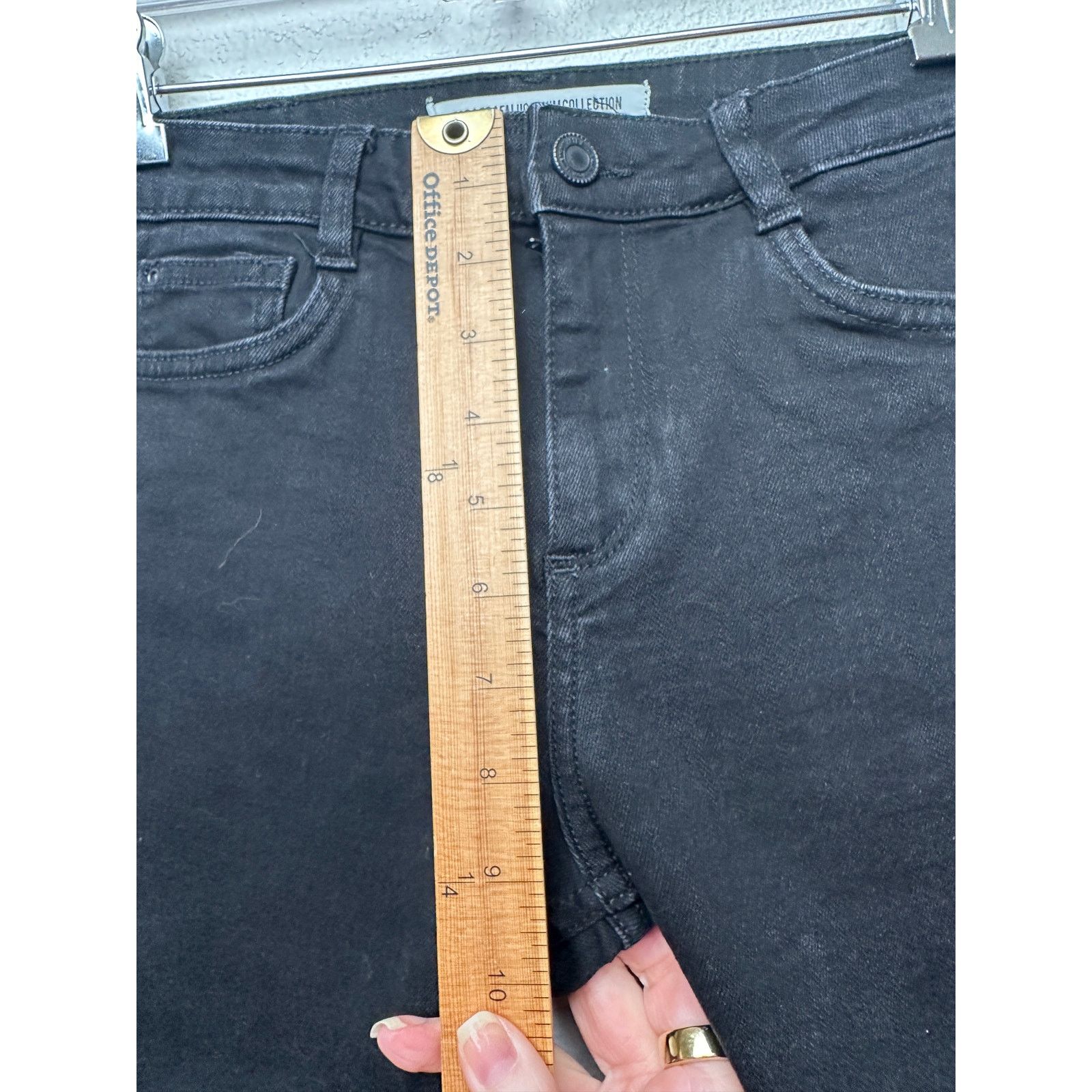 Zara Zara Trafaluc Black High Rise Skinny Jeans Womens US 6 Size 28" / US 6 / IT 42 - 12 Thumbnail