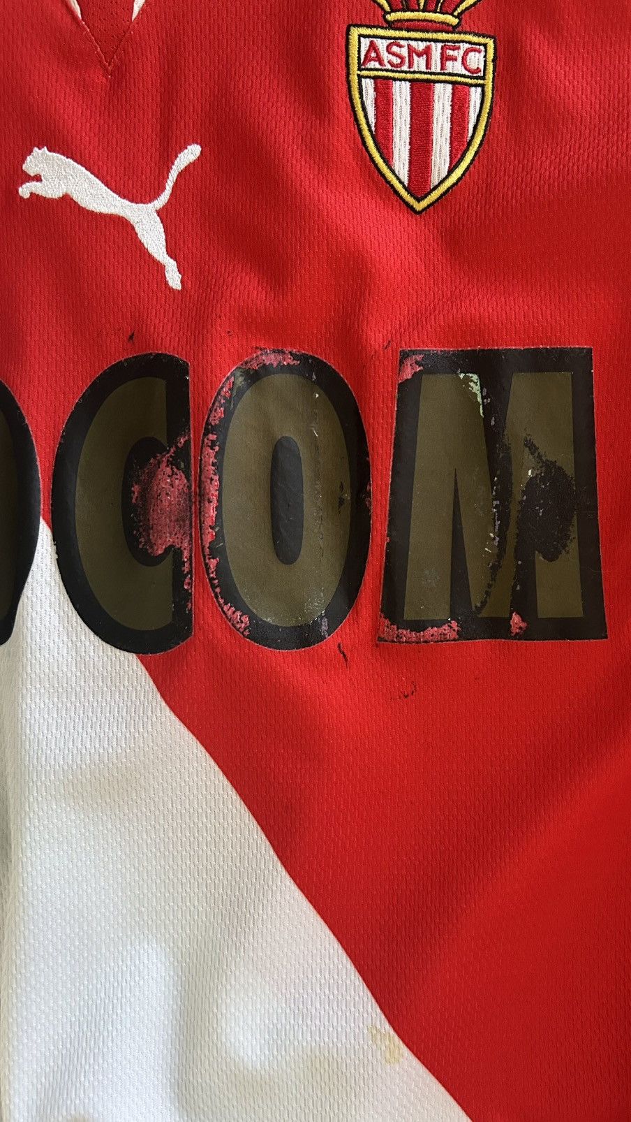 Club Monaco × Puma × Vintage Vintage Football Puma ASM FC Monaco Jersey Size US M / EU 48-50 / 2 - 4 Thumbnail