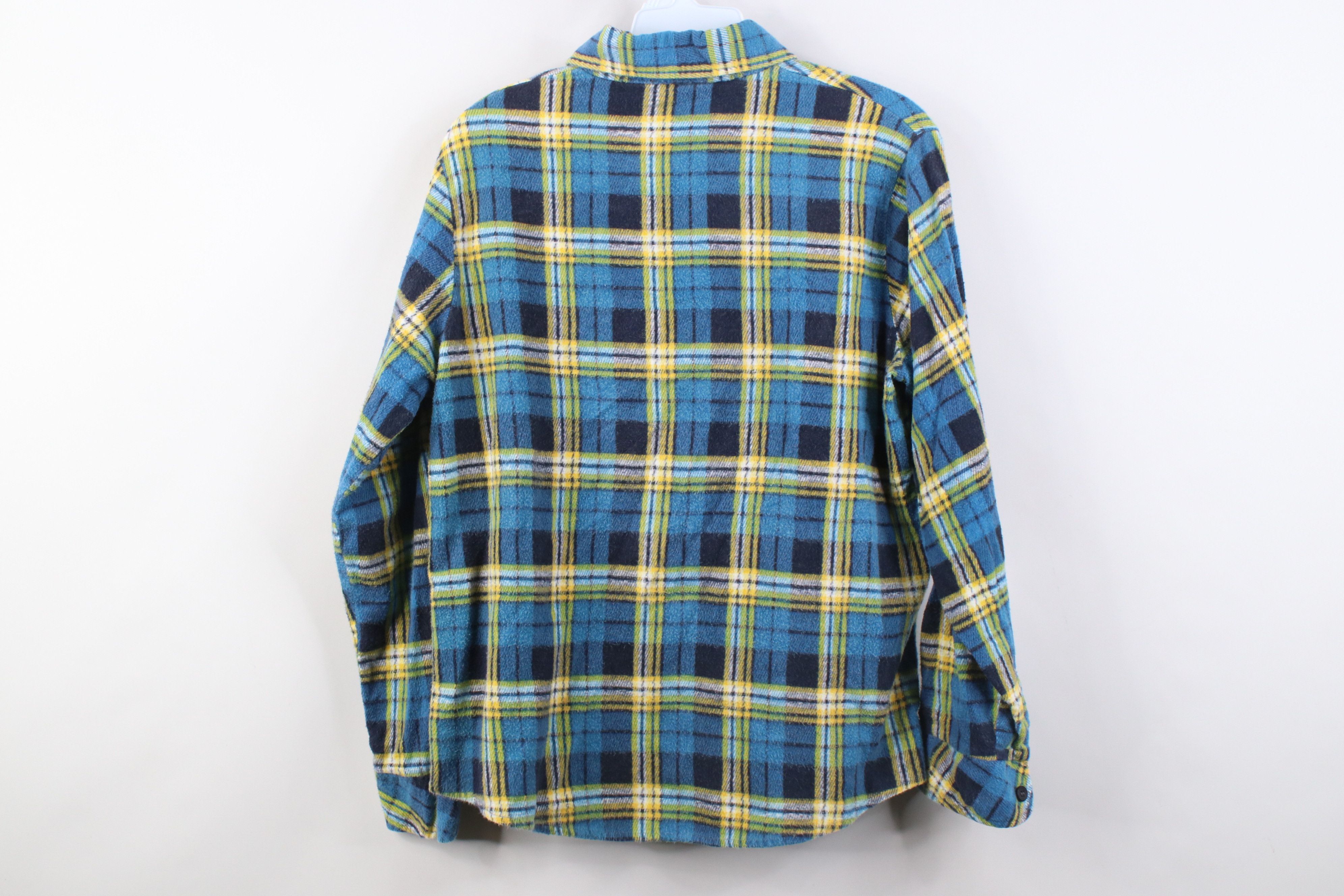 Vintage Vintage 70s Streetwear Dagger Flannel Button Shirt Plaid Size XS / US 0-2 / IT 36-38 - 9 Thumbnail