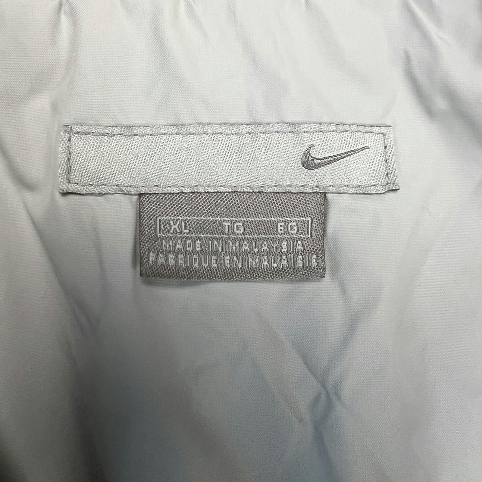 Nike × Vintage Nike Sportswear Jacket XL Swoosh Spell Out Zip Windbreaker Size US XL / EU 56 / 4 - 6 Thumbnail