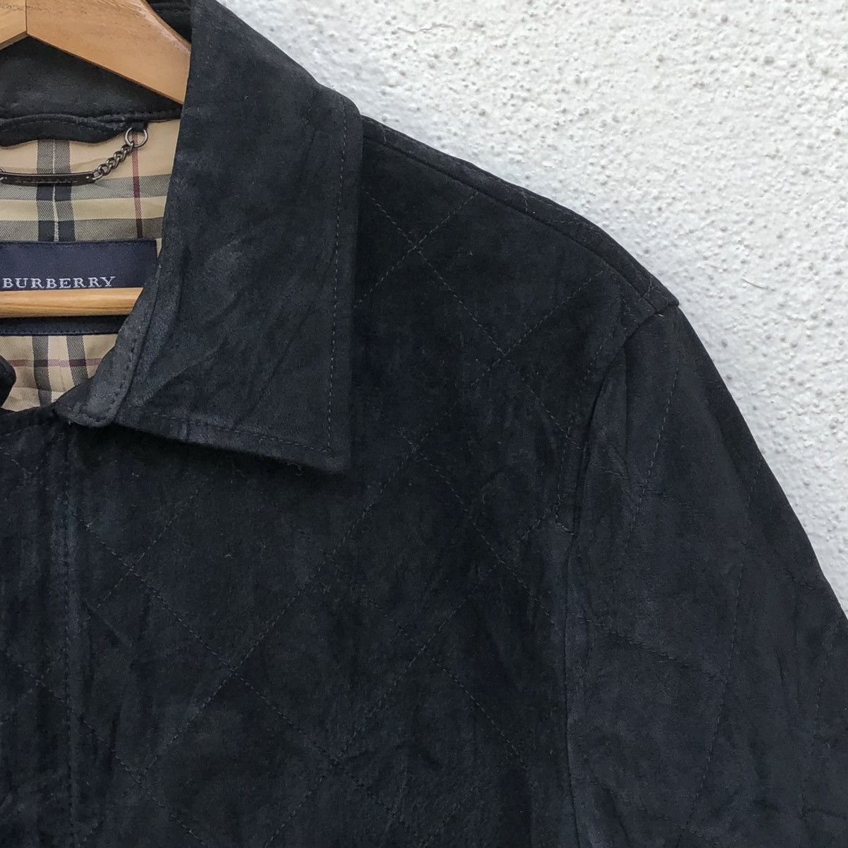 Burberry Burberry London Men’s Black Leather Coat & Jacket Size US M / EU 48-50 / 2 - 9 Thumbnail
