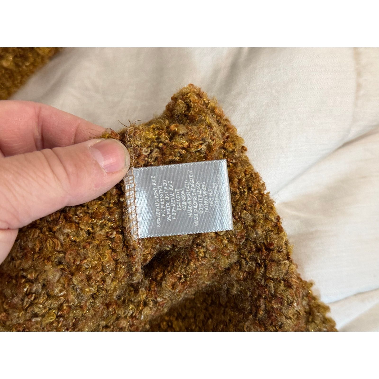 Urban Outfitters Sparkle Fade Square Golden Brown Short Sleeve Sweater Small Size S / US 4 / IT 40 - 7 Thumbnail