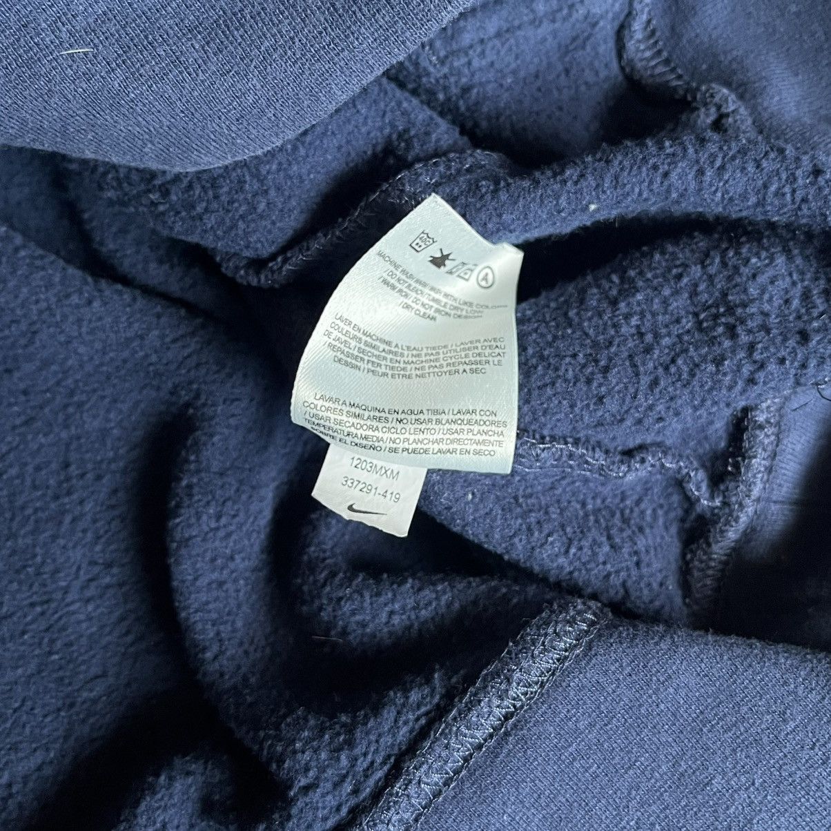 Nike Vintage 2000s Nike Center Swoosh US Navy Water Polo Hoodie Size US M / EU 48-50 / 2 - 9 Thumbnail