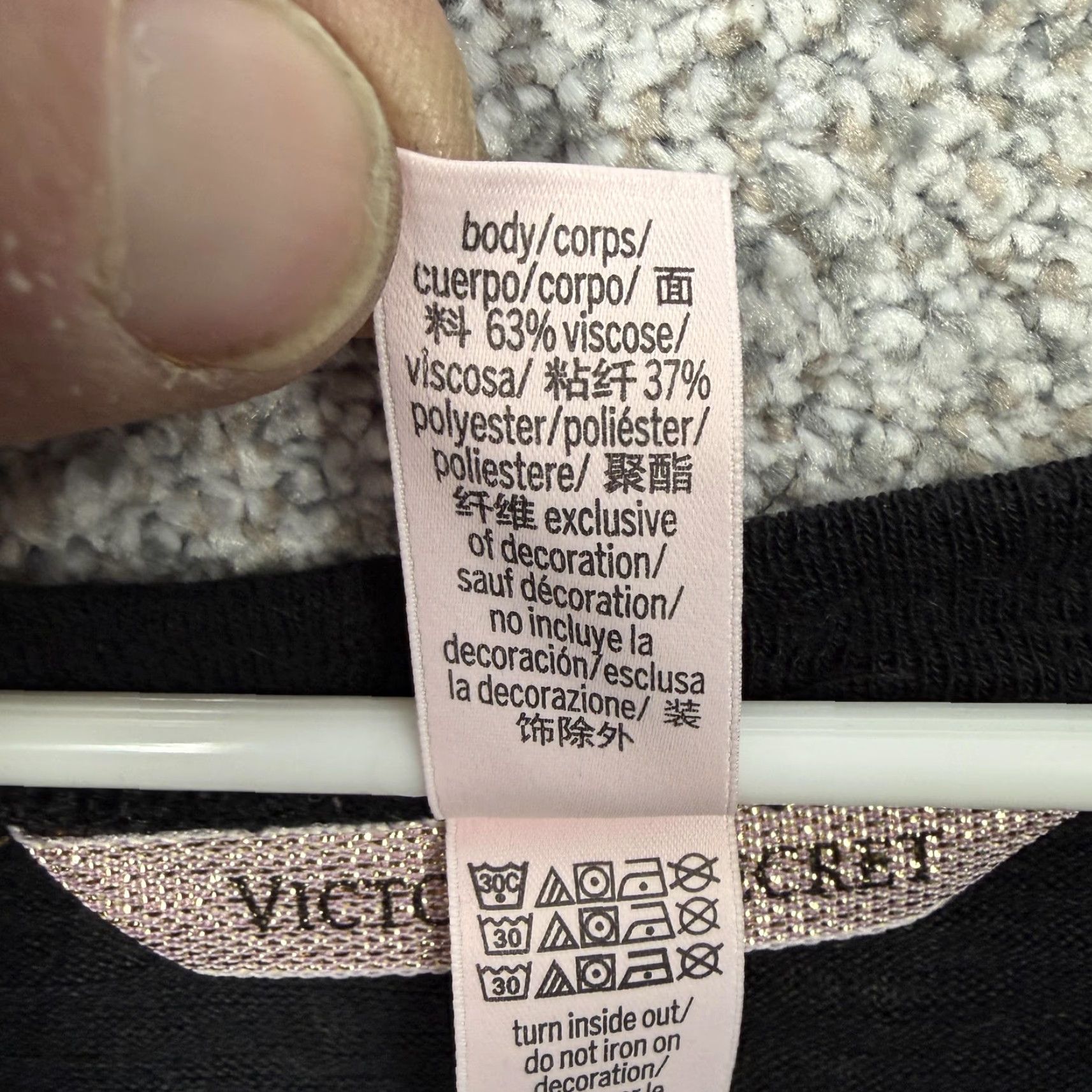 Victoria's Secret Victoria's Secret Top L Layering Minimalist Y2K Dark Romantic Loungewear Ballet Size L / US 10 / IT 46 - 6 Thumbnail