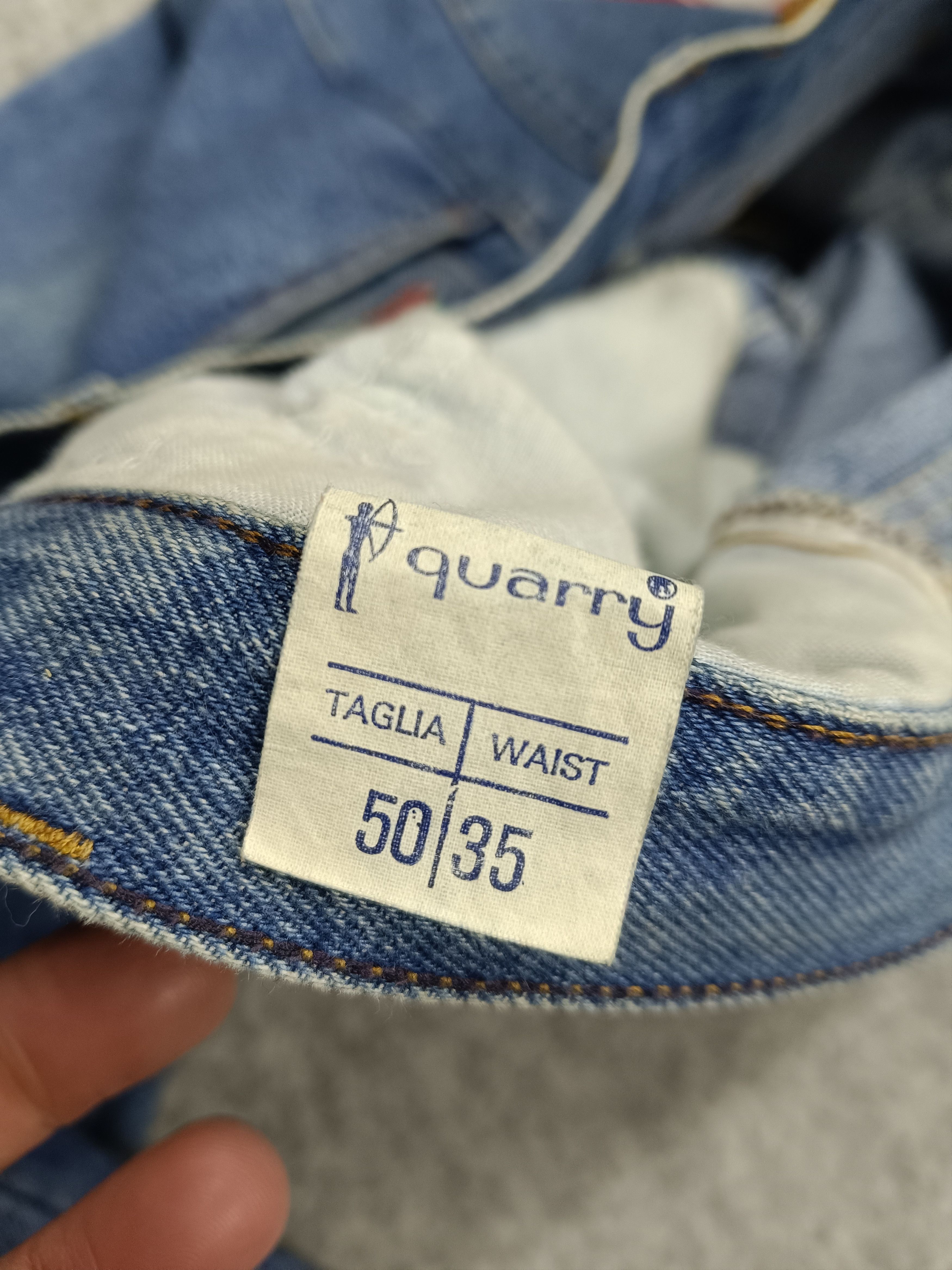 Vintage Vintage 80's jeans 50/35 quarry made in italy denim rare Size US 28 / EU 44 - 11 Thumbnail