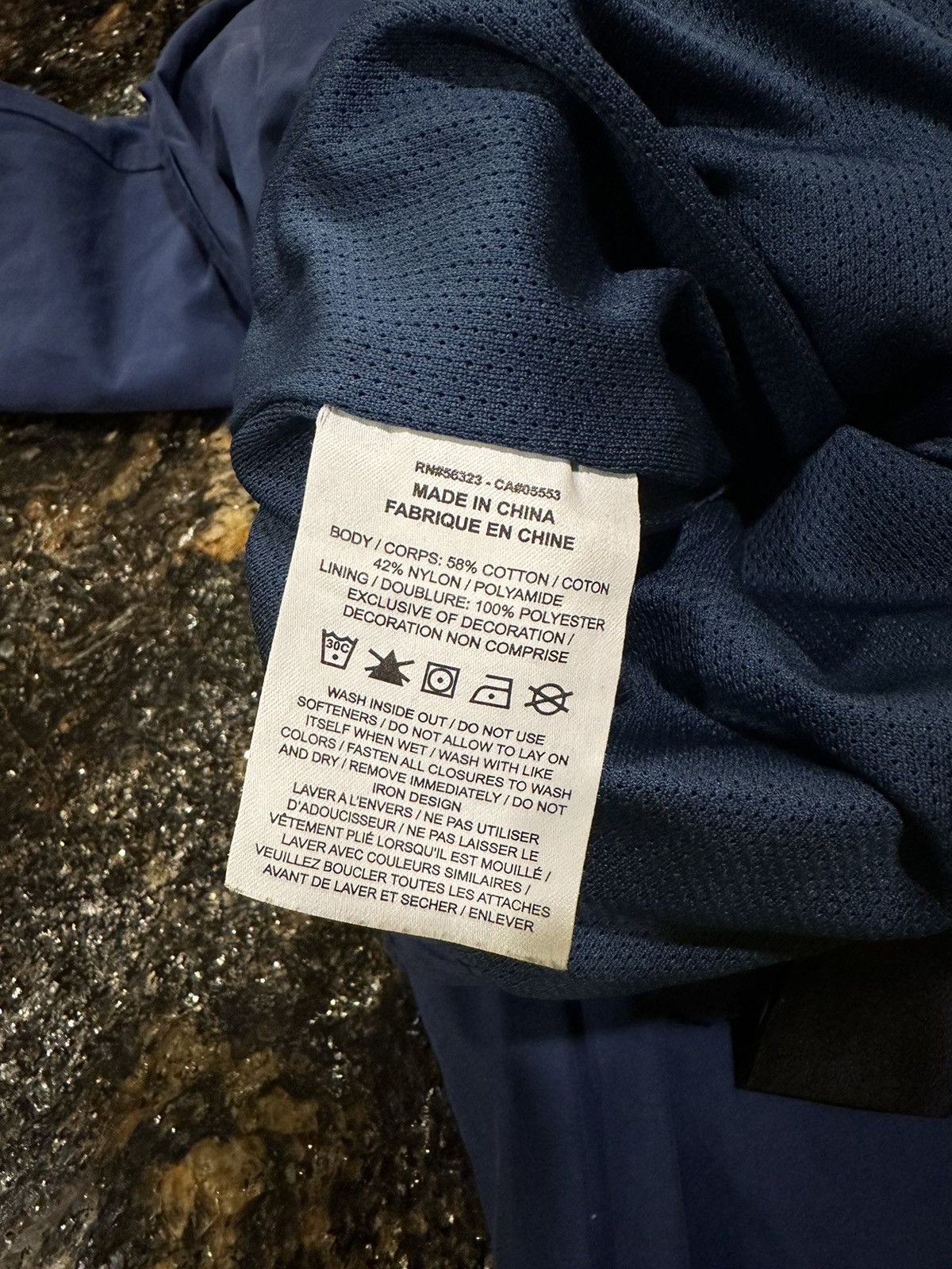 Fragment Design × Jordan Brand Jordan Brand x Fragment Design Woven Nylon Navy/Blue Pants Size US 34 / EU 50 - 12 Thumbnail