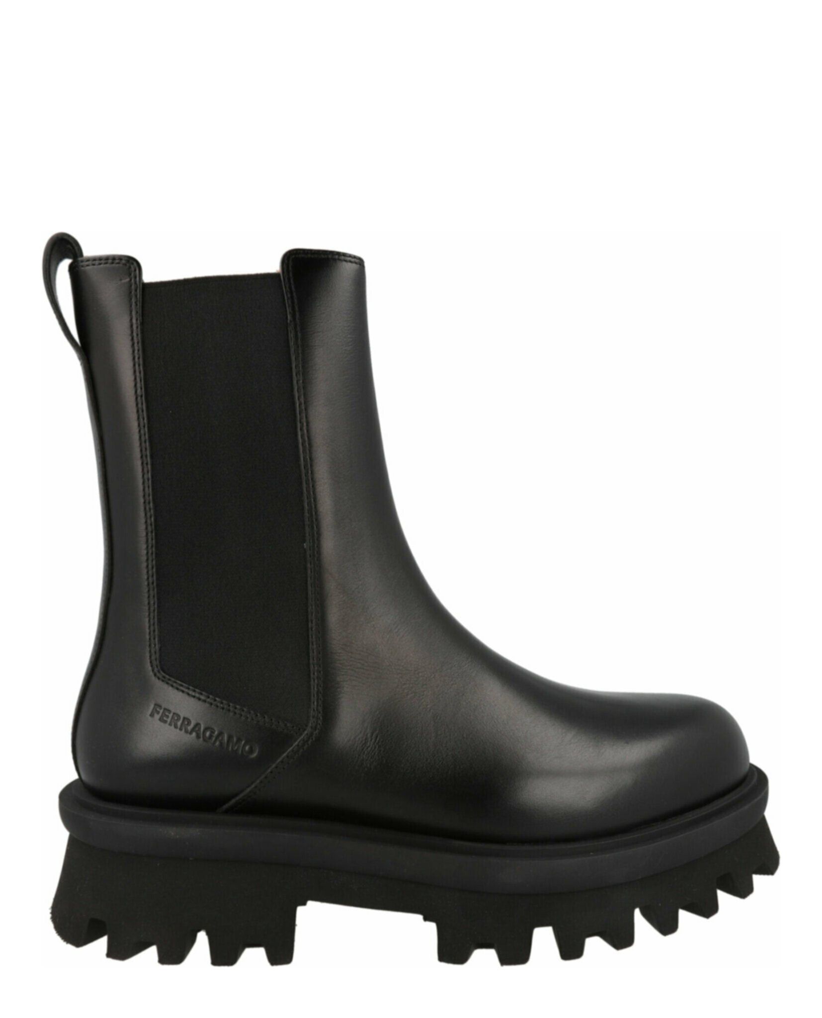 Salvatore Ferragamo Ferragamo Rugged Platform Lace Up Boots  display picture 2