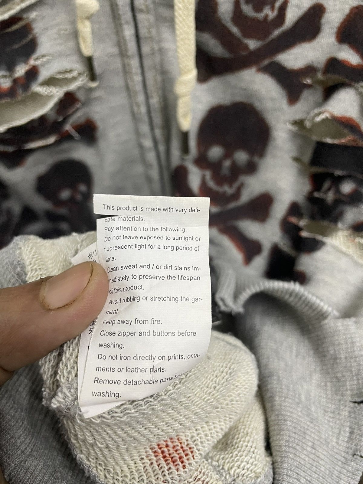 Designer Vintage Johnbull Thrashed Hoodies Distressed ERD Grunge Size US M / EU 48-50 / 2 - 9 Thumbnail