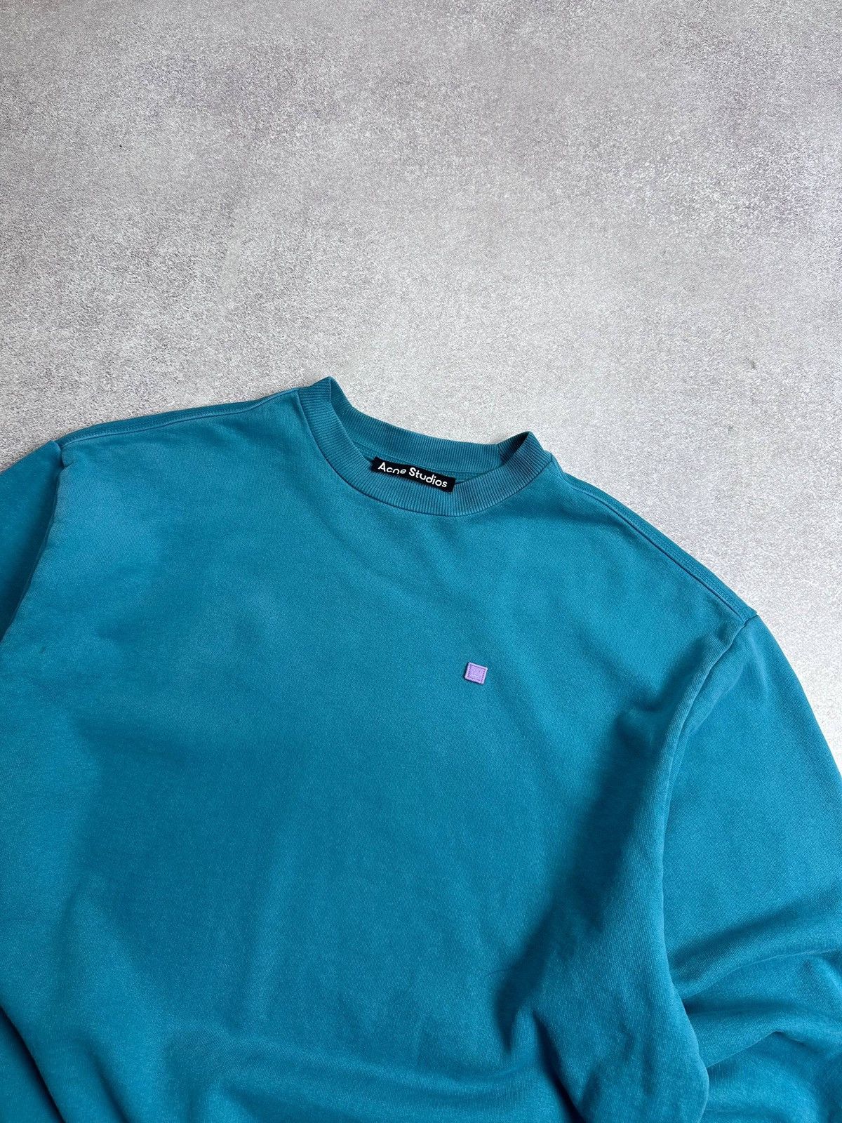 Acne Studios Acne Studios Patch Face Sweatshirt XS Size US XS / EU 42 / 0 - 5 Thumbnail