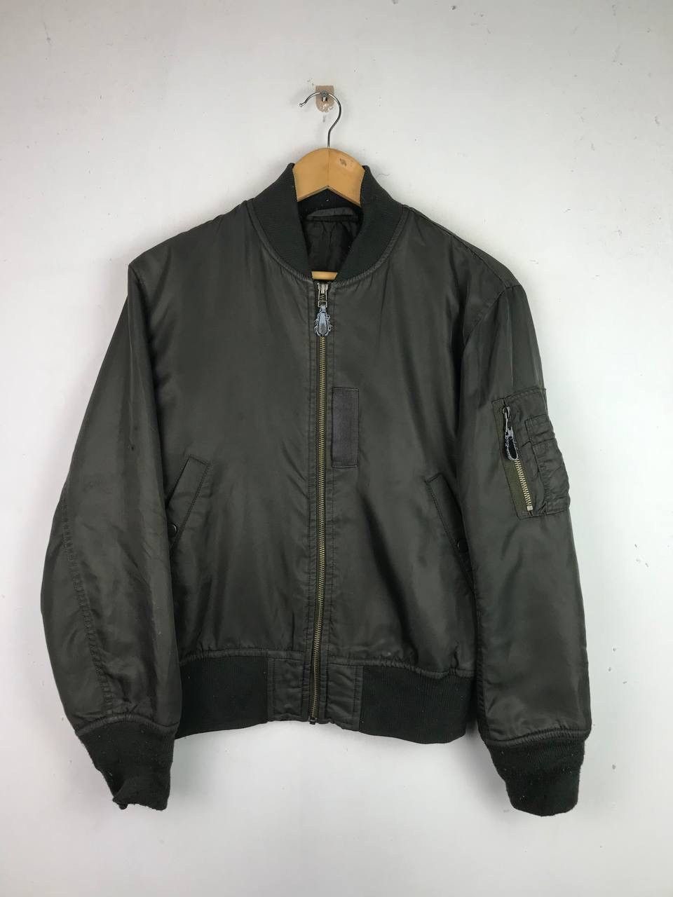 Japanese Brand × Vintage Vintage Japanese Brand Flight Bomber Jacket Size US M / EU 48-50 / 2 - 1 Thumbnail