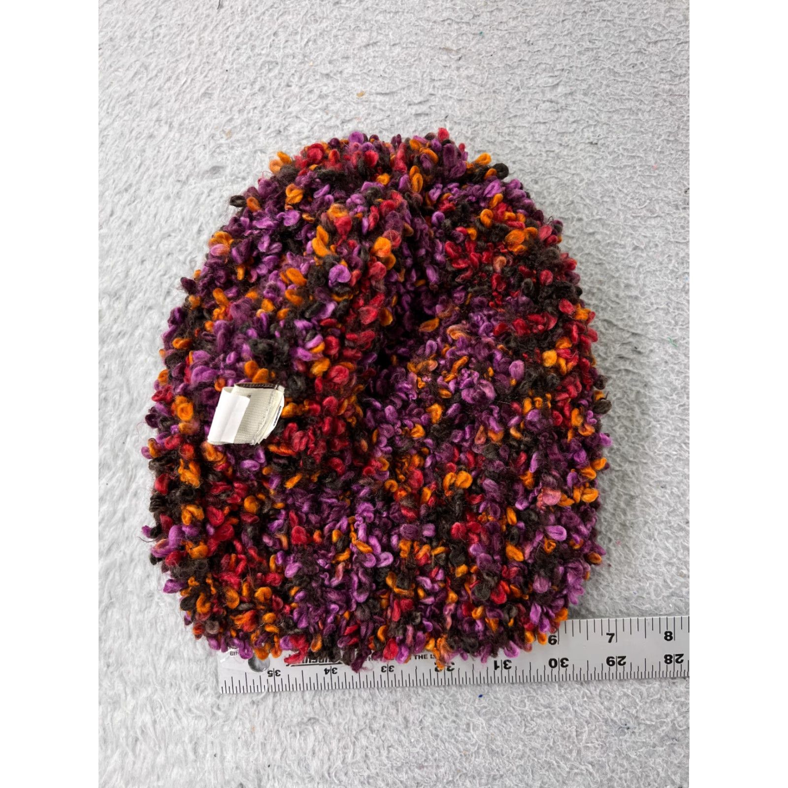 Adidas adidas Sonoma Beanie Toque Womens One Size Pink Knit Poly Nylon Blend Popcorn Striped Beanie Size ONE SIZE - 5 Thumbnail