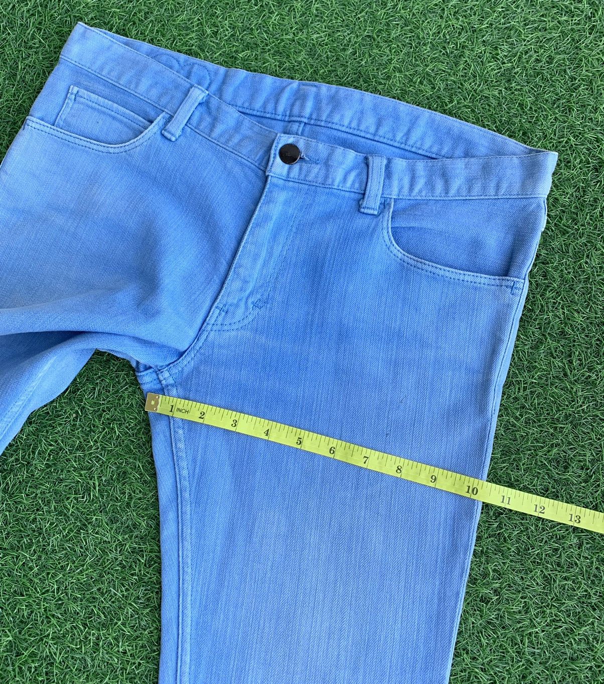 Number (N)ine 🔥 Pain Vintage Number (N) Shake Slim fit Jeans Size US 32 / EU 48 - 17 Thumbnail
