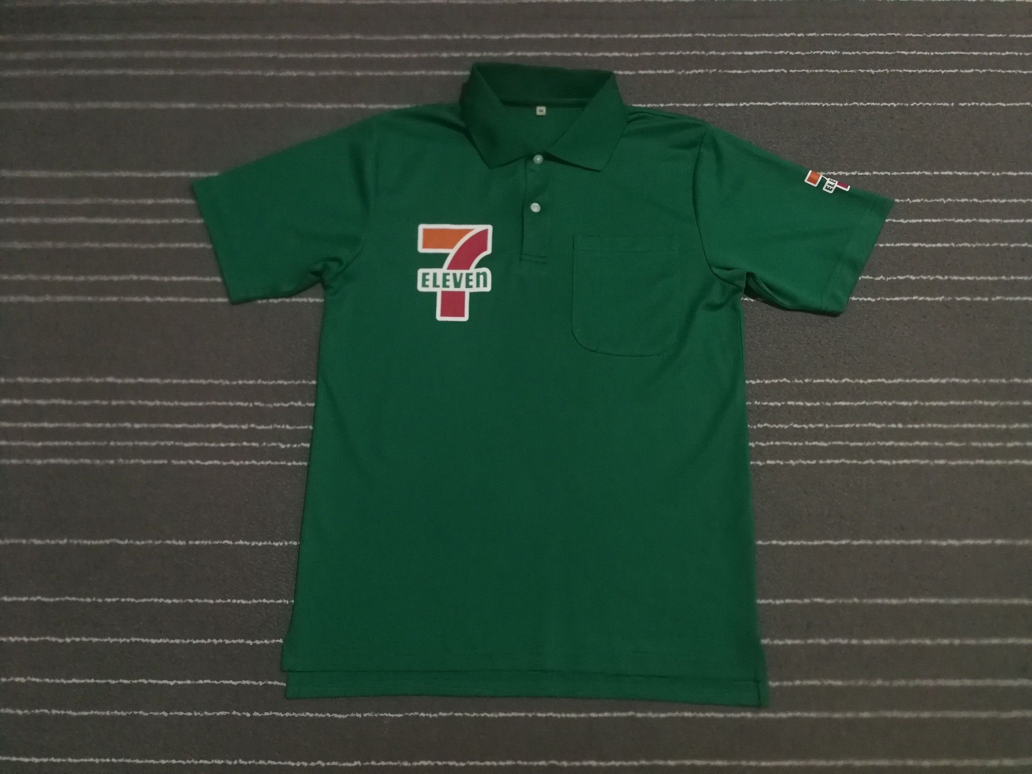 Japanese Brand × Vintage Vintage 7e polo tee M 2036 Size US S / EU 44-46 / 1 - 1 Thumbnail