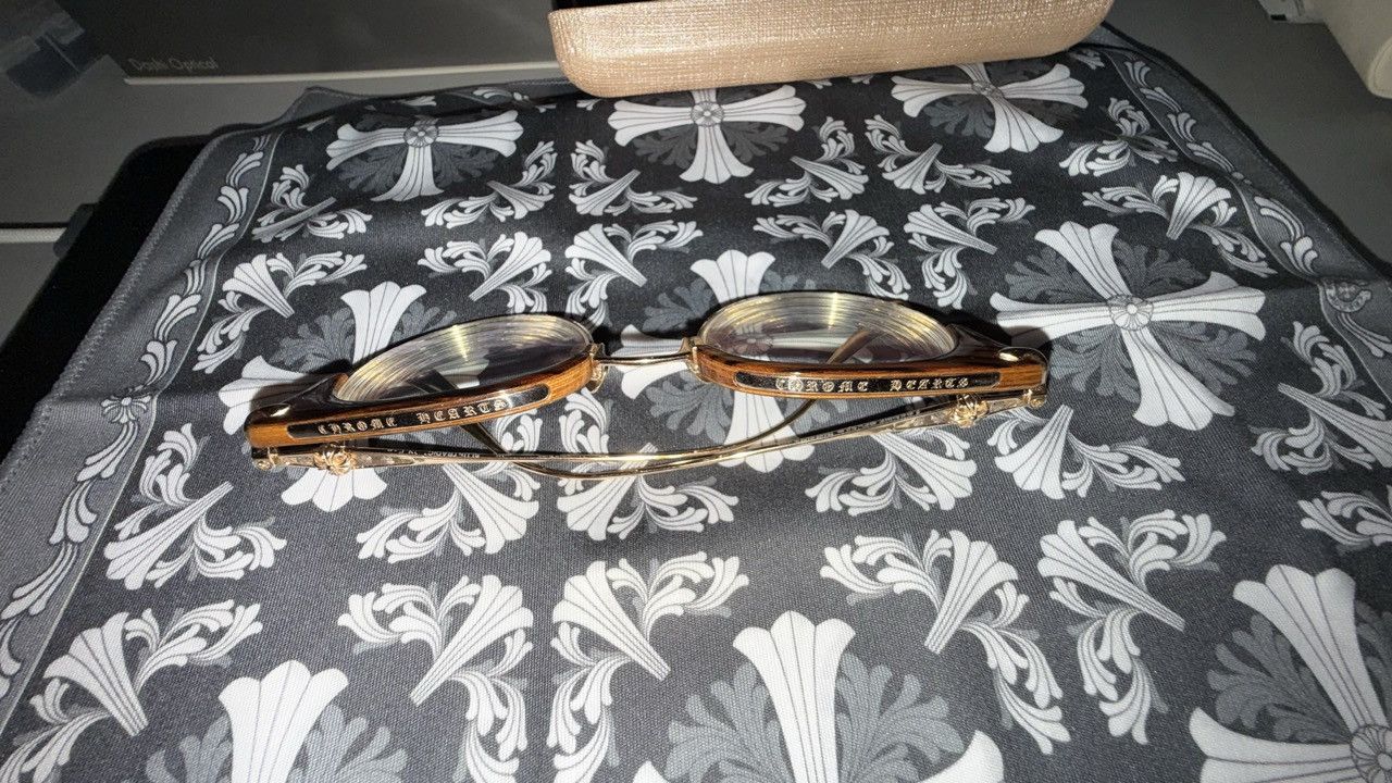Chrome Hearts CHROME HEARTS SLUNTRADICTION II GLASSES Size ONE SIZE - 5 Thumbnail