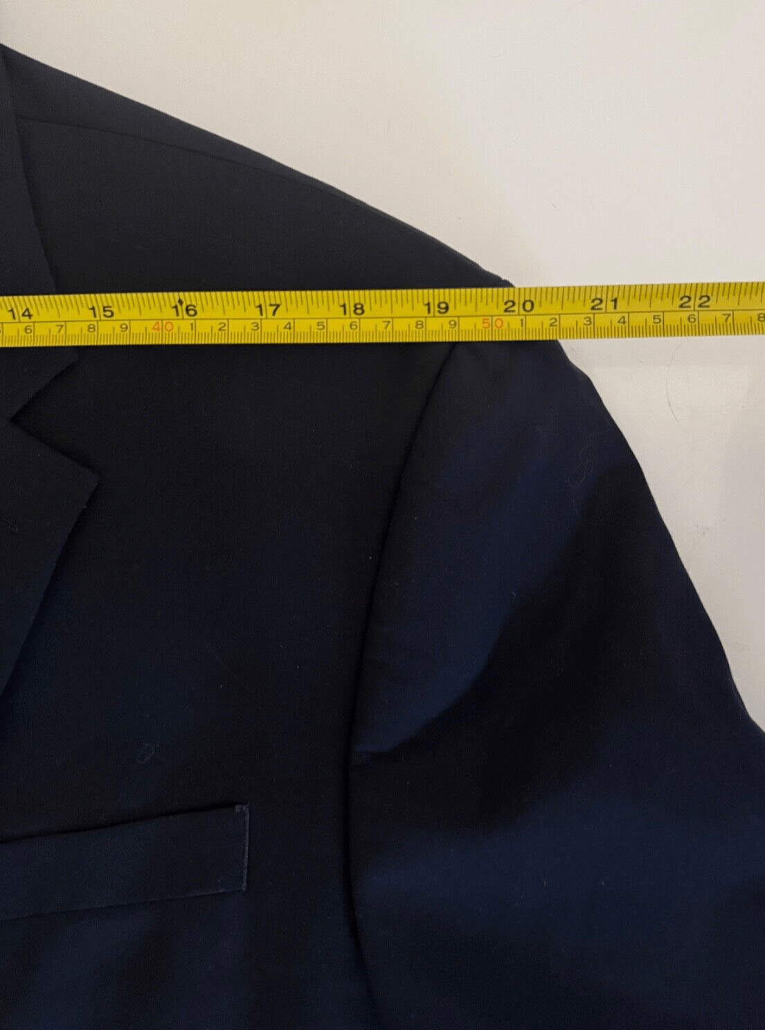 Lauren Ralph Lauren Ralph Lauren Men’s Navy Blue Sport Coat Blazer Gold 44R Size 44R - 5 Thumbnail