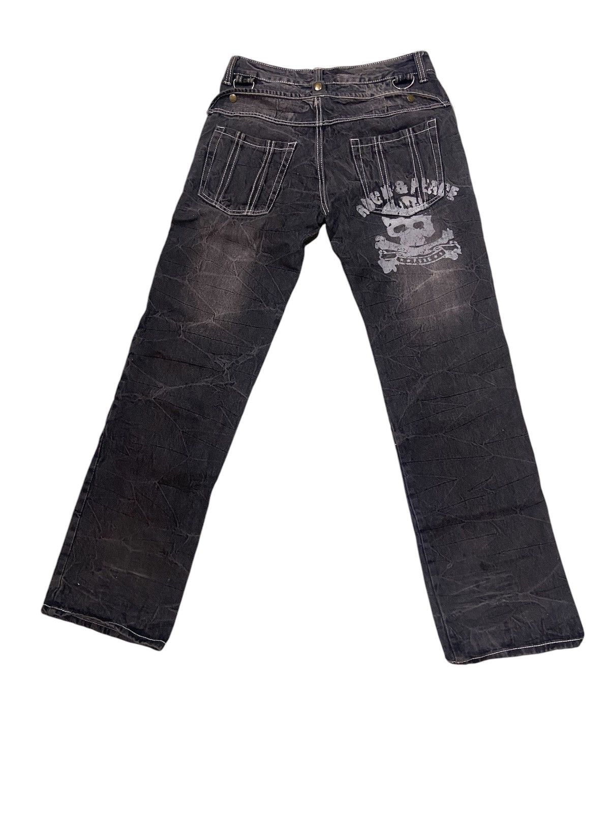 GOSTAR DE FUGA × JNCO Aston Design bush pant denim Size US 32 / EU 48 - 8 Thumbnail