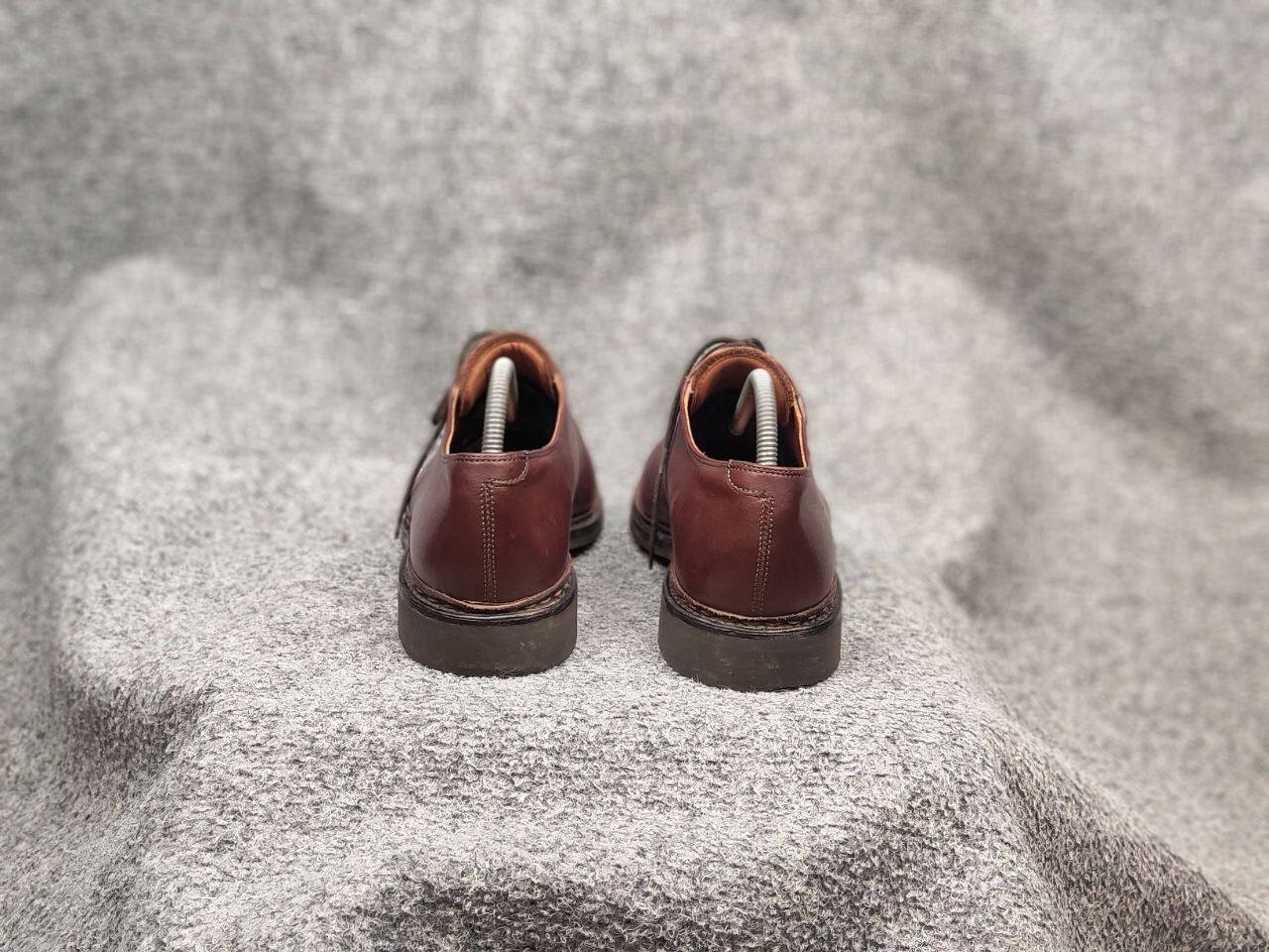 Heschung Heschung Design Crocus toe Brown derby Leather Mens Boots Size US 8 / EU 41 - 11 Thumbnail