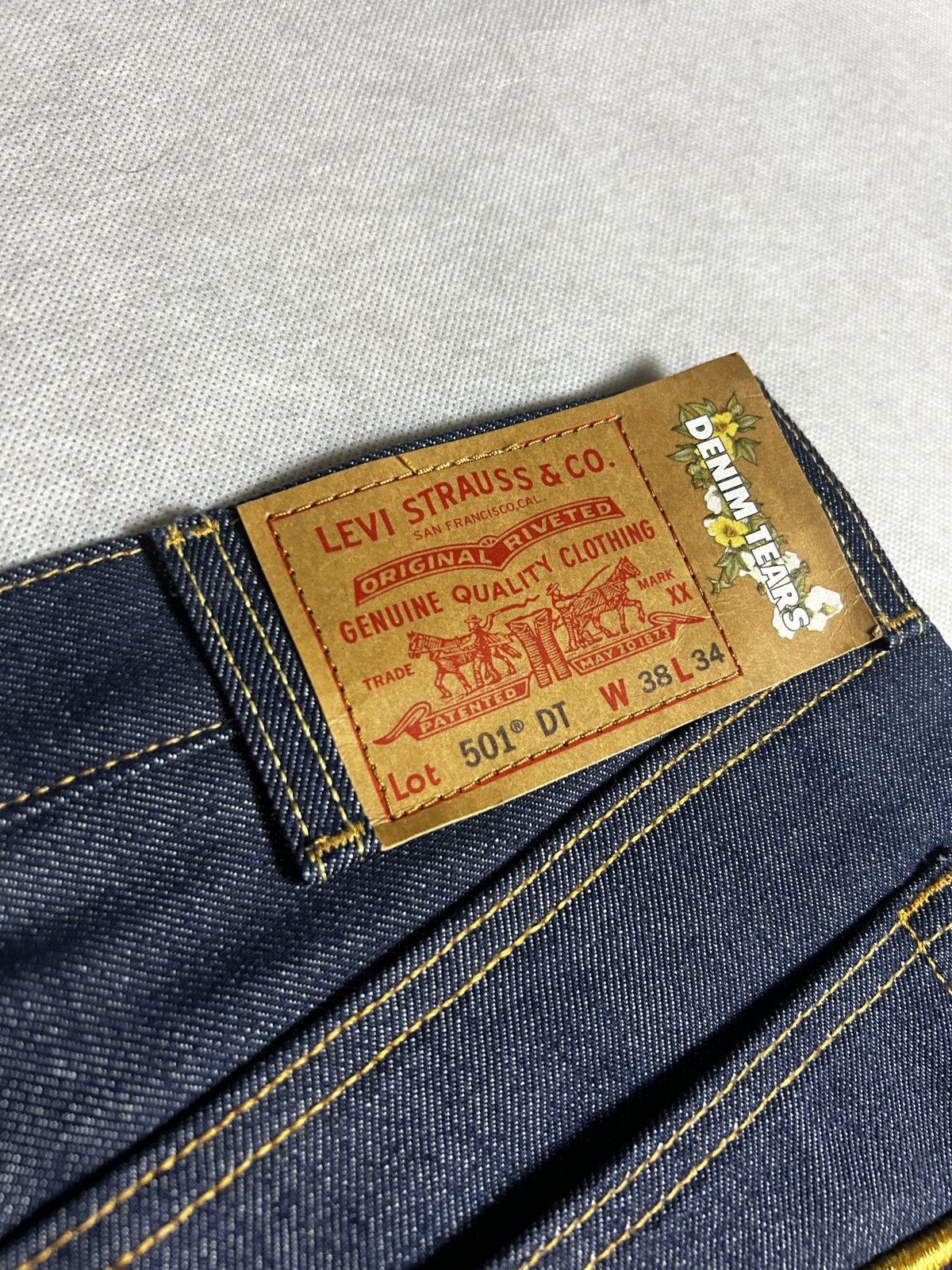 DENIM TEARS Blue Denim Tears Jeans Size US 38 / EU 54 - 3 Thumbnail