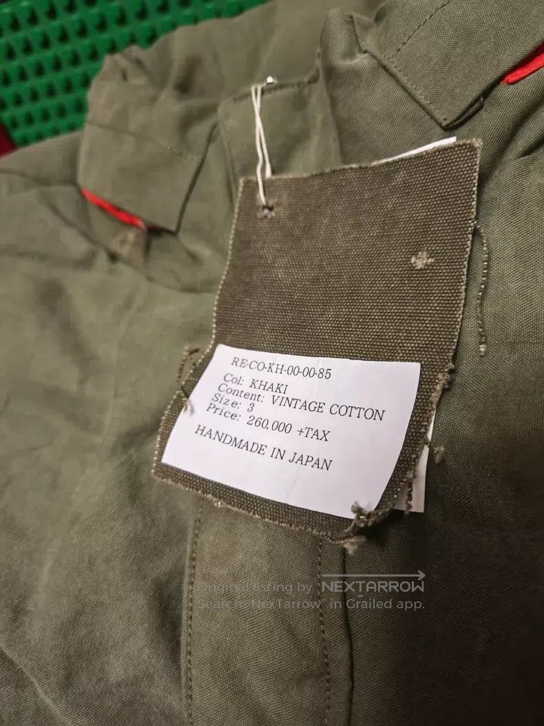 READYMADE Ready Made military canvas distressed down vest Size US L / EU 52-54 / 3 - 2 Thumbnail