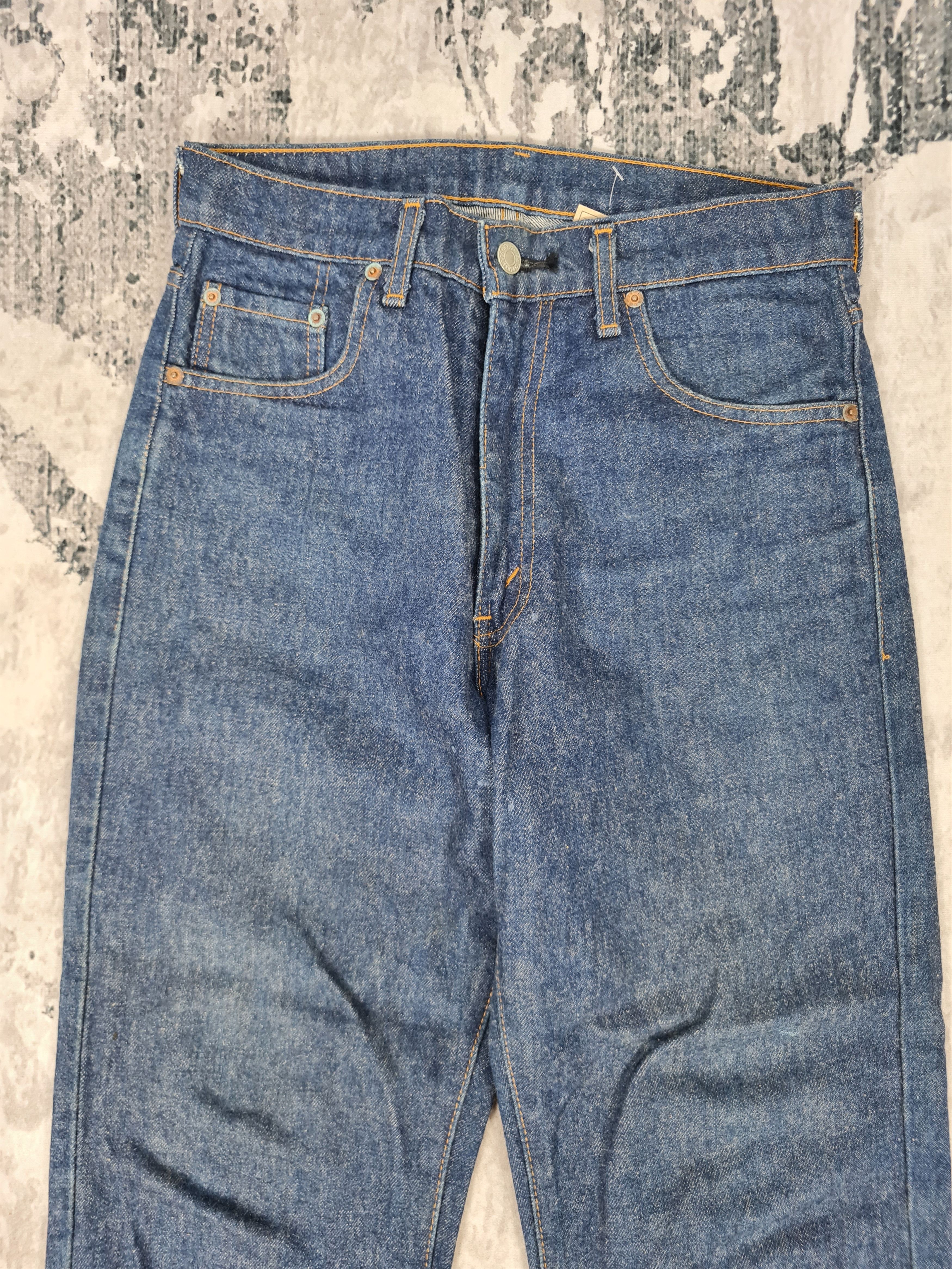 Levi's Vintage Clothing Vintage LEVIS 504-0217 Cropped Blue Jeans L0375 Size 29X27.5 Size US 29 - 5 Thumbnail