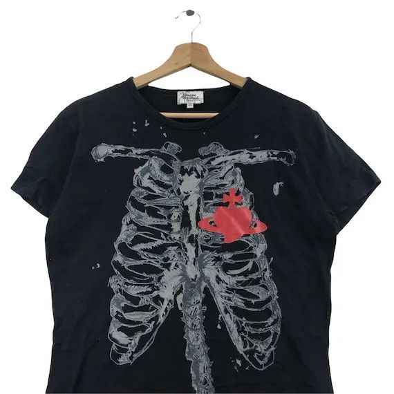 Vivienne Westwood VIVIENNE WESTWOOD LONDON Heart Orb Tee Shirt Punk Size M / US 6-8 / IT 42-44 - 6 Thumbnail