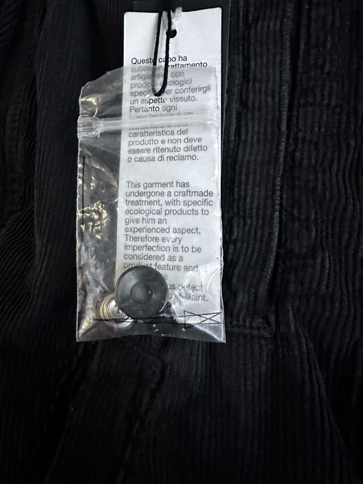 Rick Owens RICK OWENS ARCHIVE TRUCKER JACKET CORDUROY FW07 EXPLODER Size US M / EU 48-50 / 2 - 7 Thumbnail