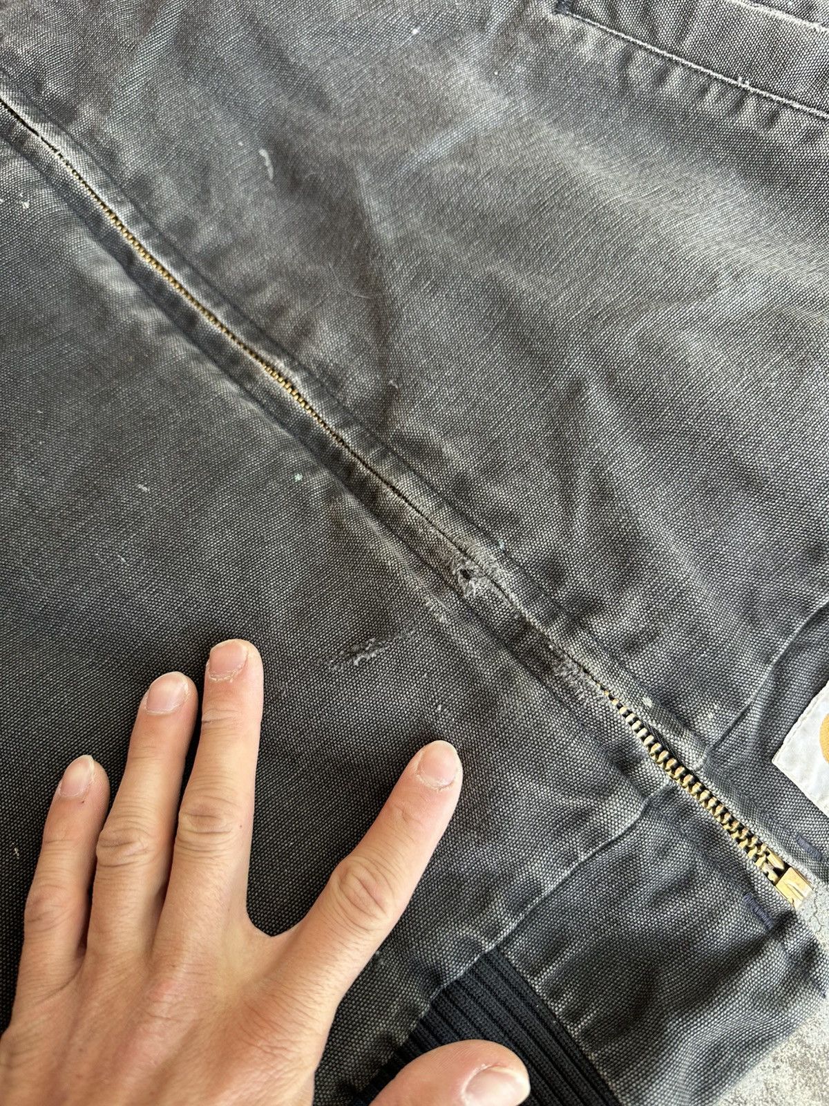 Carhartt Rare 90s Vintage Carhartt Santa Fe Jacket BLK XL MADE IN USA Size US XL / EU 56 / 4 - 9 Thumbnail