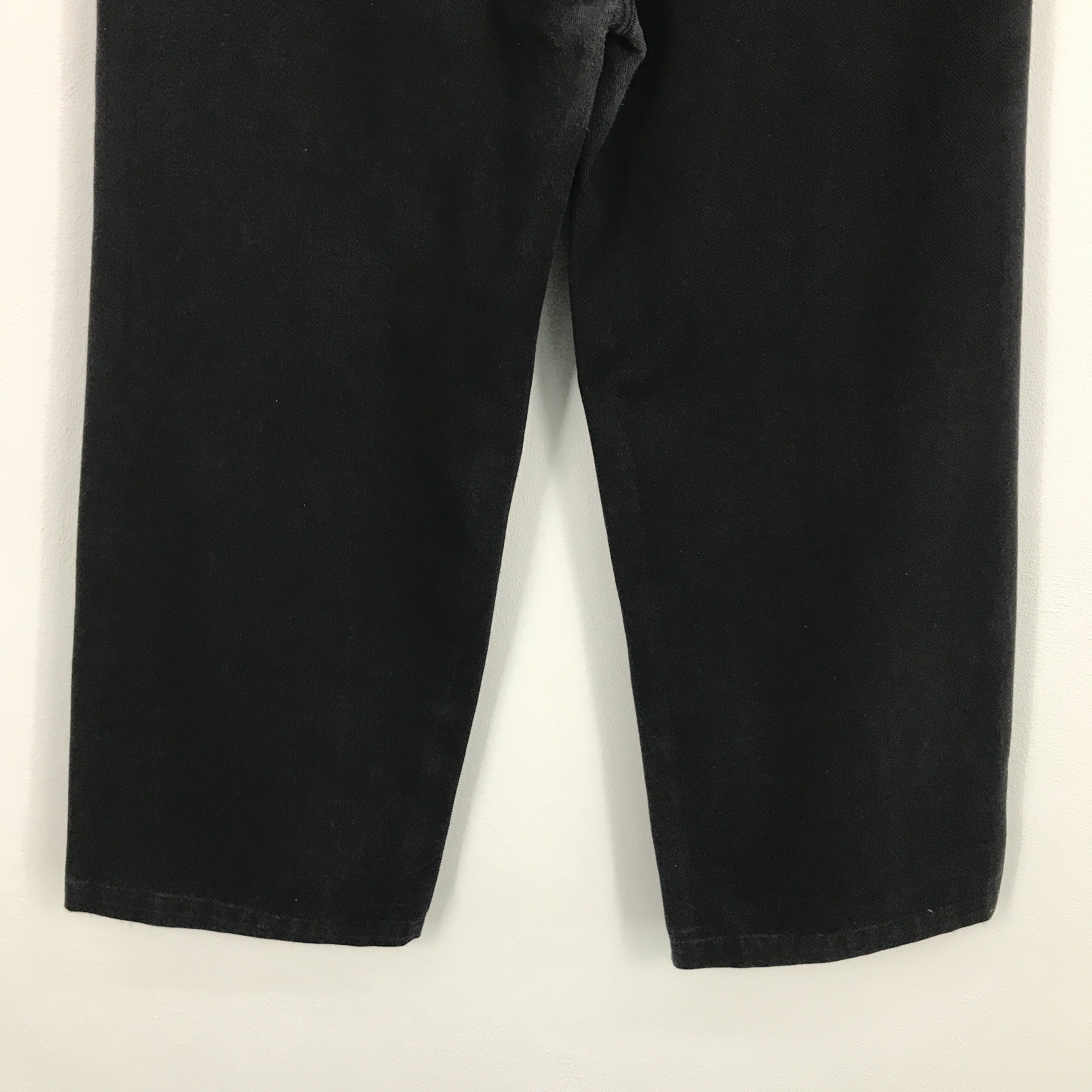 Japanese Brand Japan style classical baggy Black denim pants Size US 30 / EU 46 - 6 Thumbnail