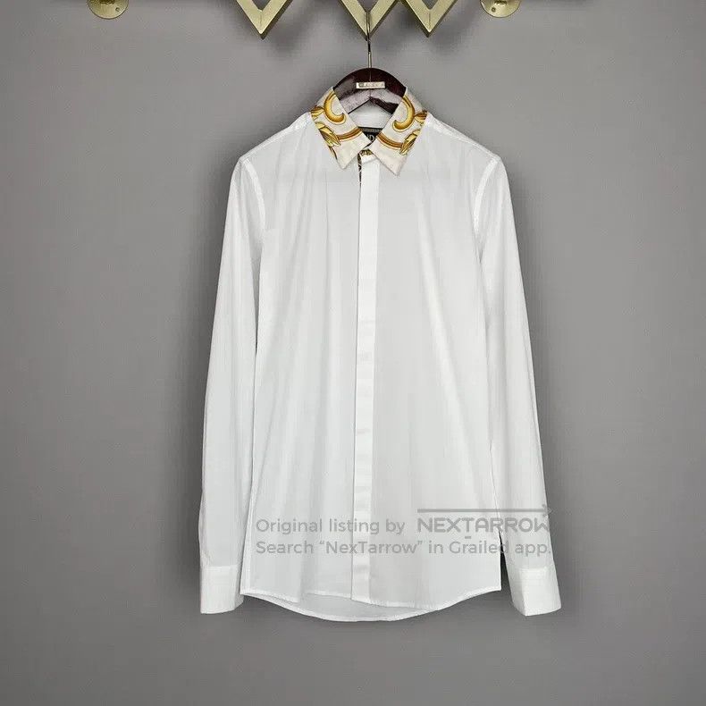 Versace Versace Co-branded men's shirts Size US XXS / EU 40 - 1 Thumbnail