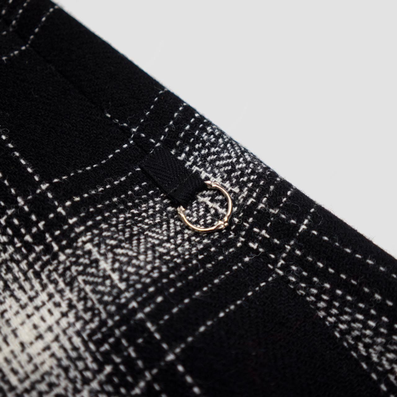 Takahiromiyashita The Soloist. Fall 2020 Harris Tweed Ombre Skirt Culottes Size US 32 / EU 48 - 4 Thumbnail